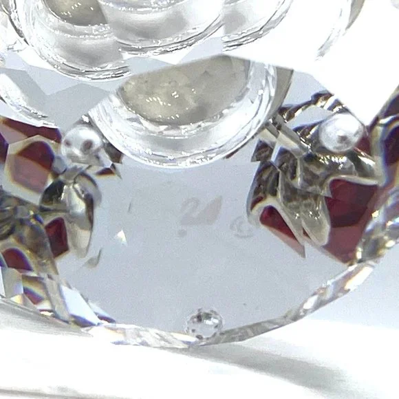 Swarovski Crystal vase of 15th Red Roses limited edition MIB s/mirror CB1565